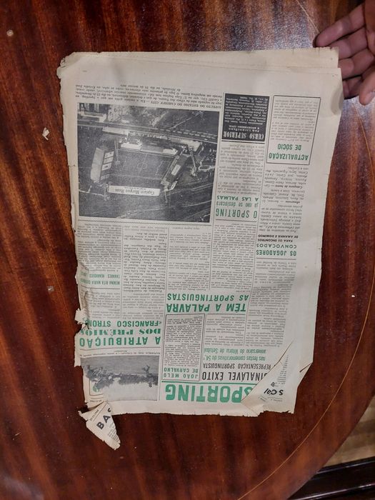 Jornais sporting anos 60