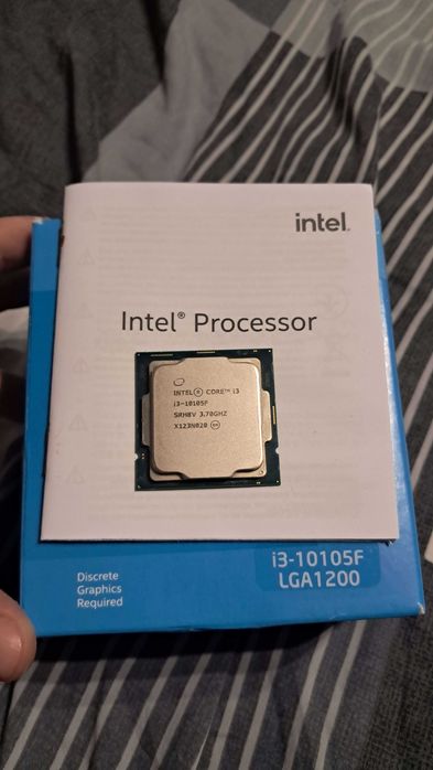 Procesor Intel Core i3-10105F z chłodzeniem