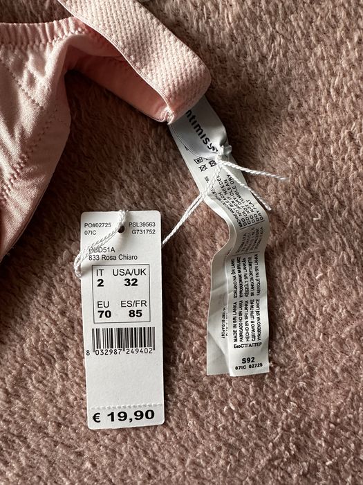 Ніжно рожевий бюстгалтер Intimissimi