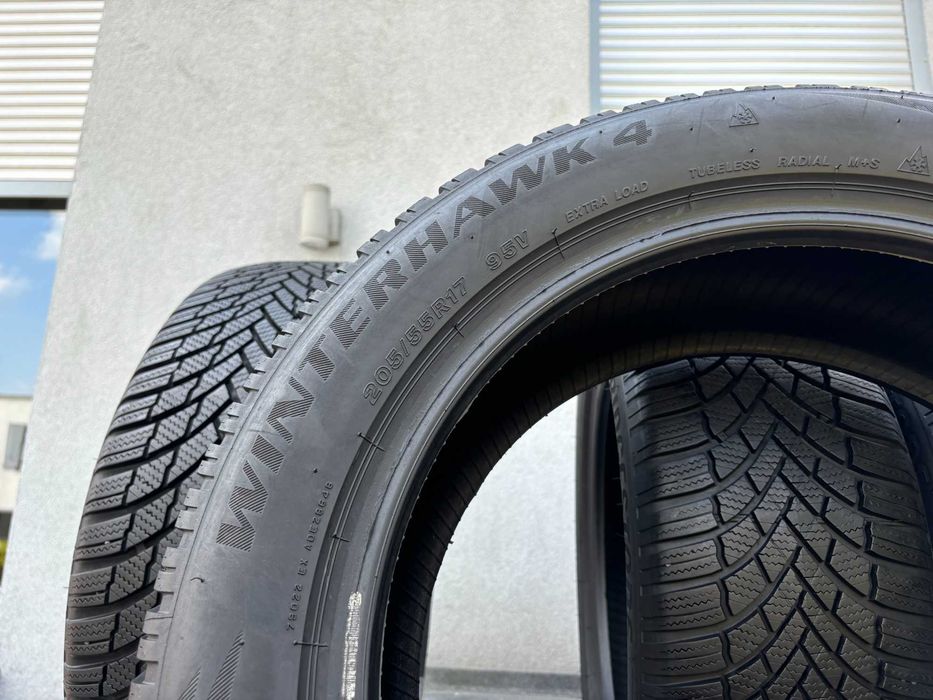 4szt zimowe 205/55R17 Firestone 8mm 2022 świetny stan! Z5218 gwarancja