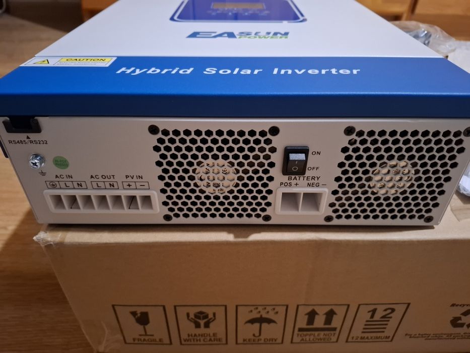 Інвертор Easun 2000w 12v 2кв 12в инвертор wifi Lifepo4 Anern