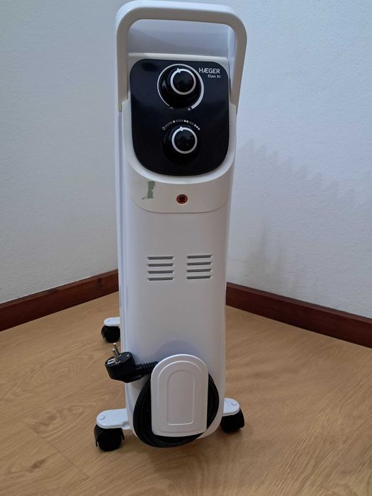 Aquecedor a Óleo Haeger 2500W — Potente, Silencioso e Económico!
