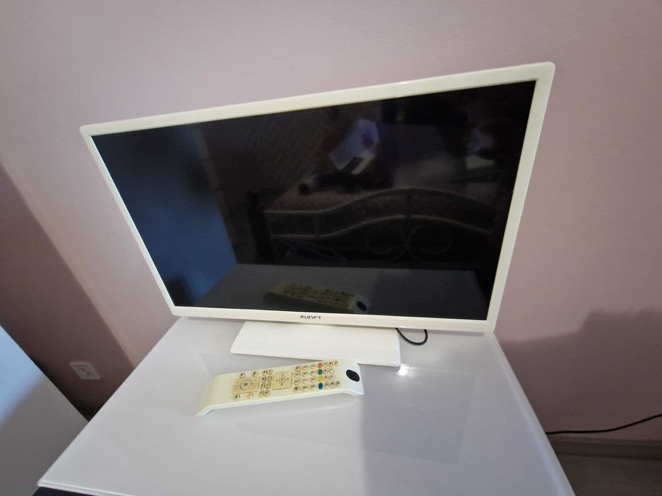 LCD branco com 18 polegadas