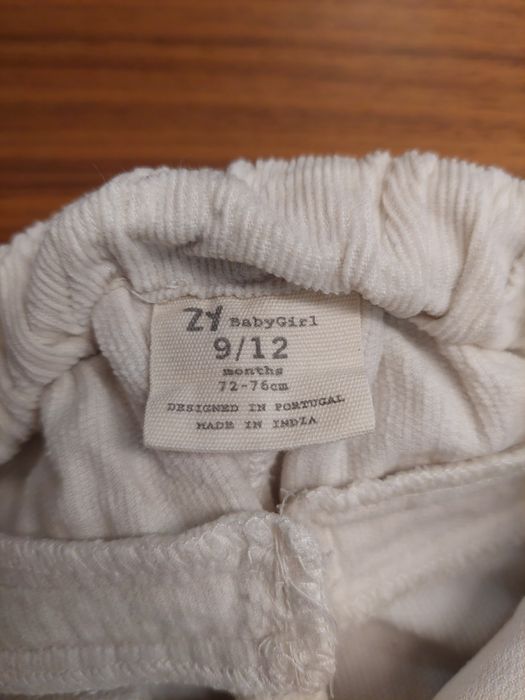 Calças de bombazine Zippy