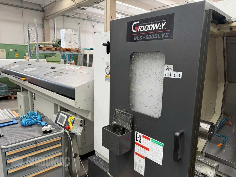 Tokarka CNC Goodway GLS-2000LYS - oś Y, przeciwwrzeciono (2022)
