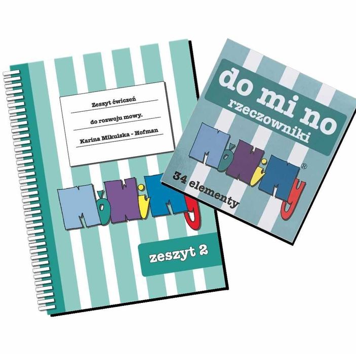 MóWiMy. Zeszyt ćwiczeń do rozwój mowy. Cz. 2 + DoMiNo Rzeczowniki'