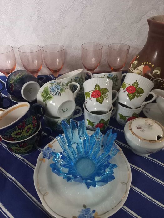 Посуд радянський фарфор утятниця макітра