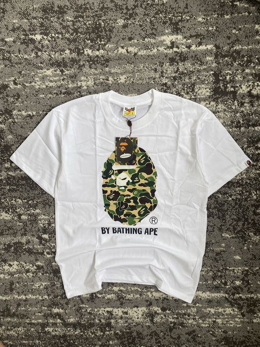Нова Футболка оверсайз Bape чорний та білий колір М-Л розмір
