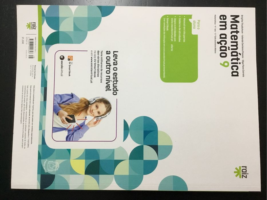 Livro Matematica em ação 9.º ano