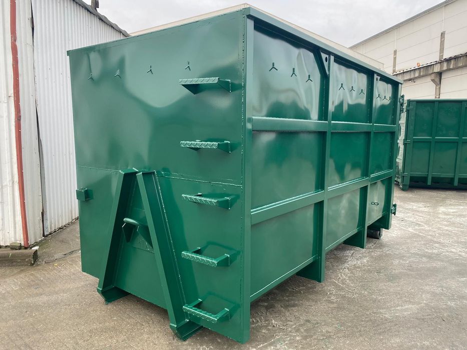 Kontener hakowy KP 18 na mały hak śmietnik