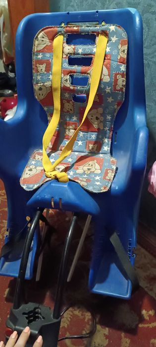 Крісло дитяче на велосипед