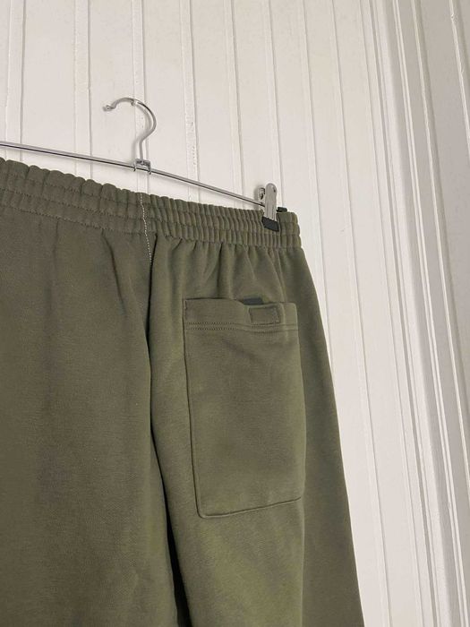 Dresy joggers męskie adidas zielone bawełniane org M