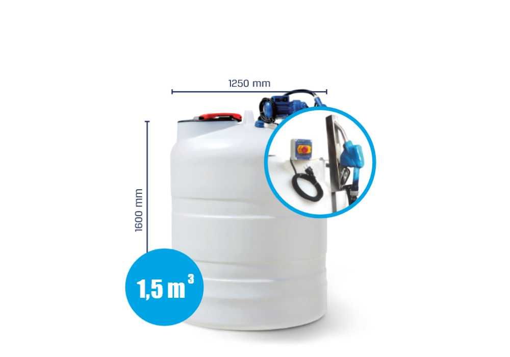 Zbiornik AdBlue® SWIMER BLUE TANK 1500 L