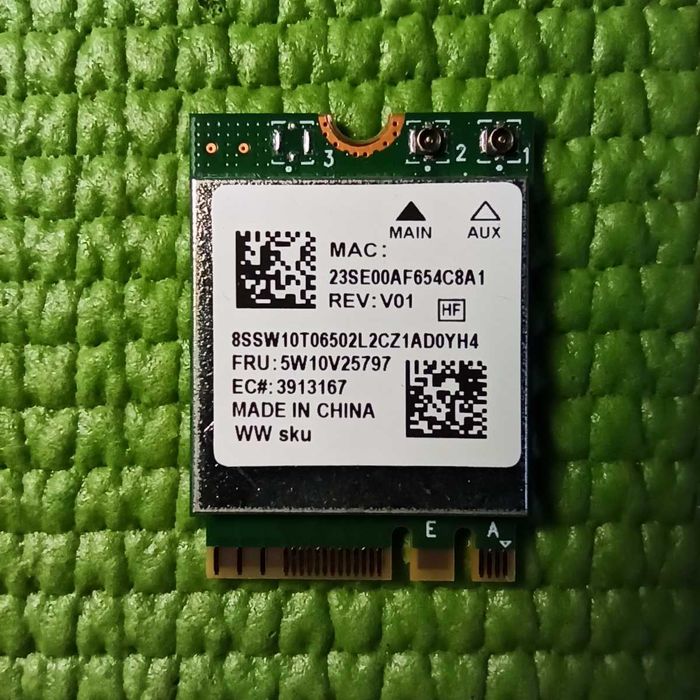 Оригінальний модуль Wi-Fi Realtec Model: RTL8852A на Legion 5 15ACH6