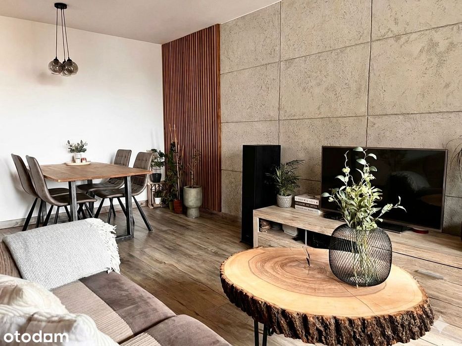Przestronne 3 pokoje. 61m2 + 6m2