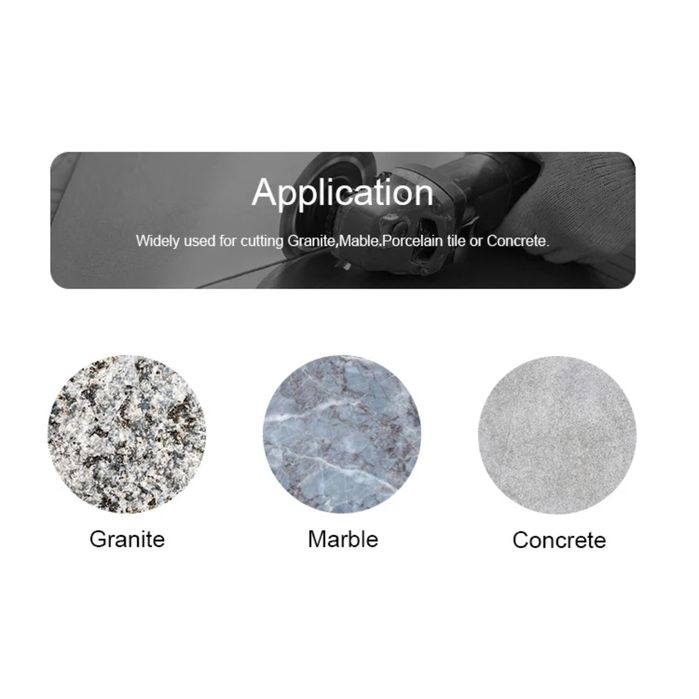 Tarcza diamentowa segmentowa 125 mm x 22,23 mm DEYI – Nowa