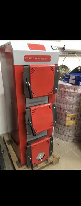 Новий твердопаливний котел .