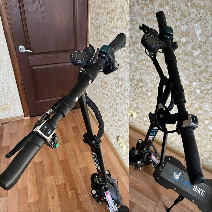 Електросамокат Like.Bike Solo чорний