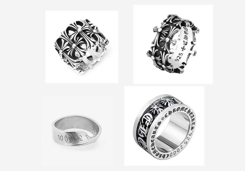 Кольцо MaisonMargiela | Ring Chrome Hearts VivienneWestwood
