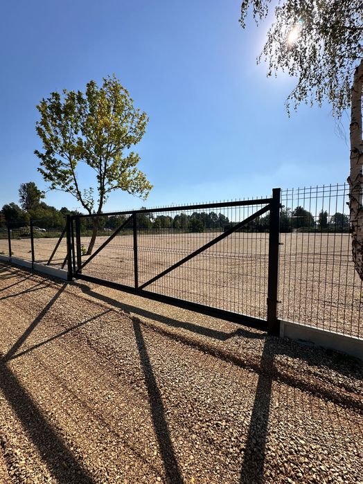 Ogrodzenie Panelowe 3D ogrodzenia Panele KOMPLET Transport