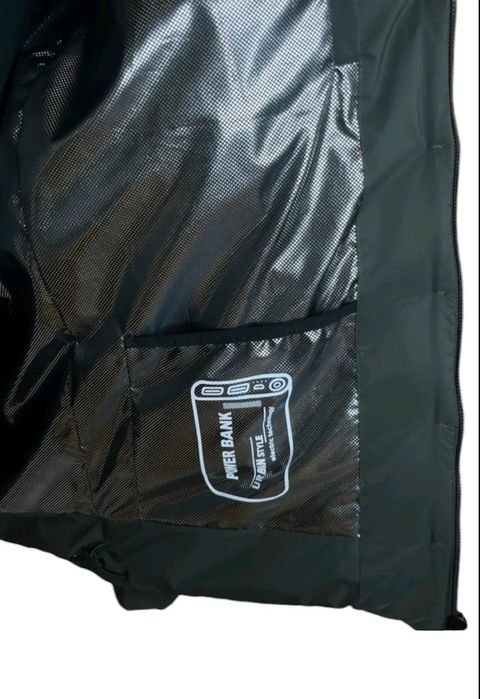 Куртка з підігрівом від power bank