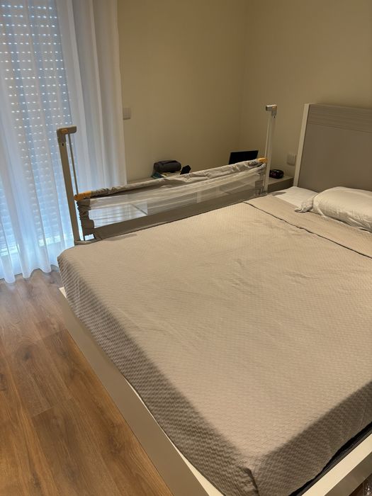 Barreira proteção cama, para bebés.