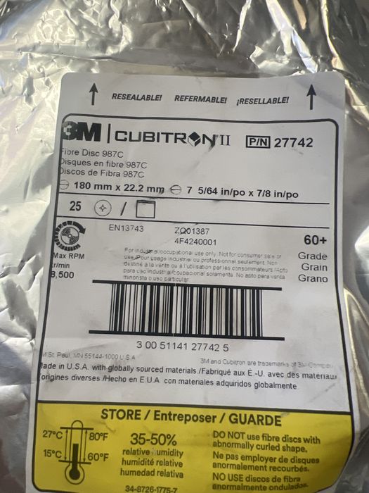 Fibra cubitron 3 M 180mm