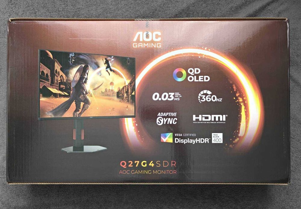 AOC Q27G4SDR 26.5inch QHD 360Hz 0.03ms OLED
