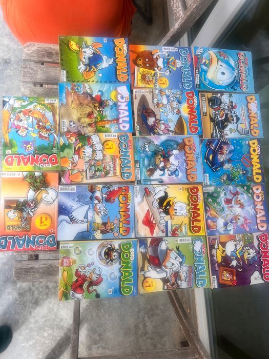 Lote 17 Livros banda desenhada pato Donald vintage