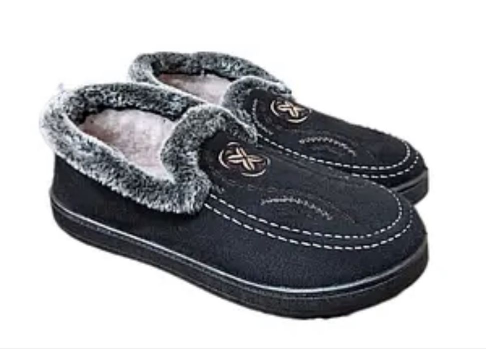 Тапки з хутром, тапочки утеплені кімнатні, бурки, замшеві