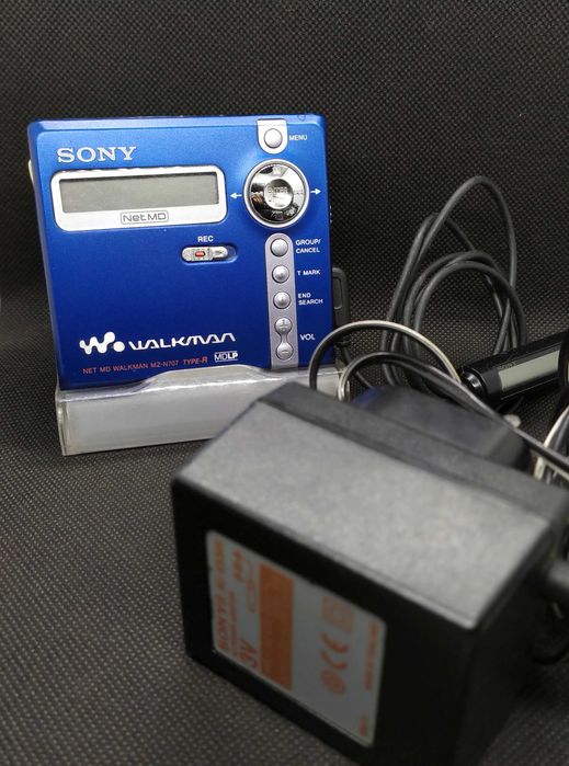 SONY NET MD MZ-N707 leitor gravador minidisk (Raro)