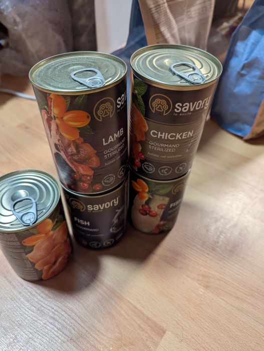 Savory вологий корм для стерилізованих котів, суперпреміум