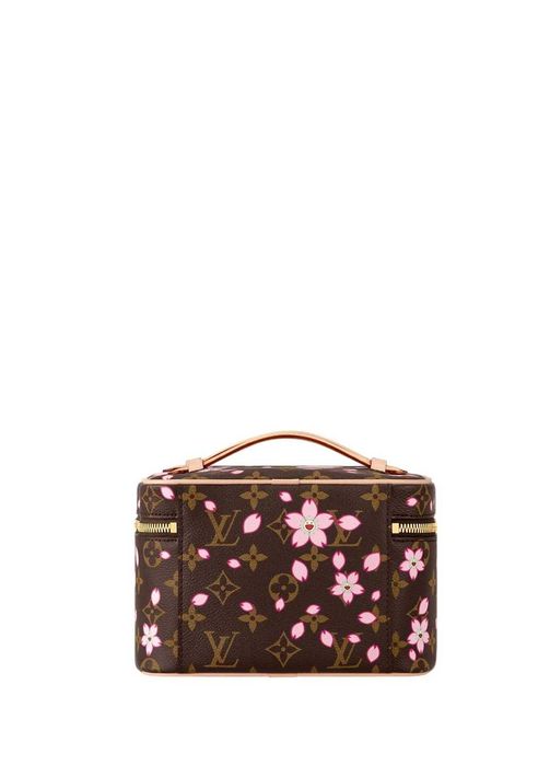 Косметичка Louis Vuitton x TM Nice Mini Monogram Canvas Sakura Brown