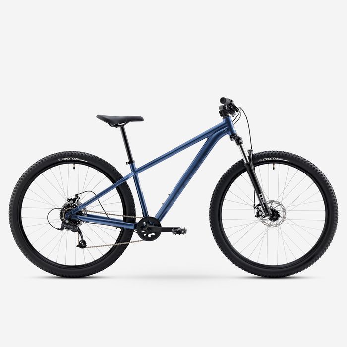 Bicicleta BTT de Passeio Semirrígida 29" Quadro Alumínio EXPL 100 Azul