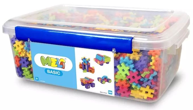 Klocki konstrukcyjne Meli Basic Edu (2000 elementów). Meli