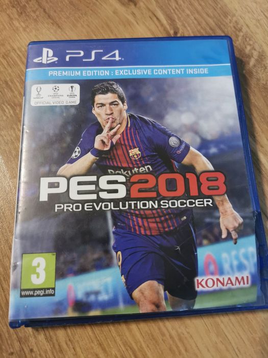 Pes 2018 gra na ps4