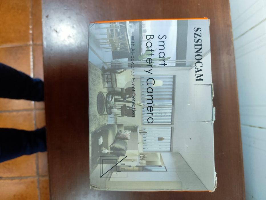 Câmara de Vigilância 4G Solar SZSINOCAM QW8 - Sem Fios (Nova)