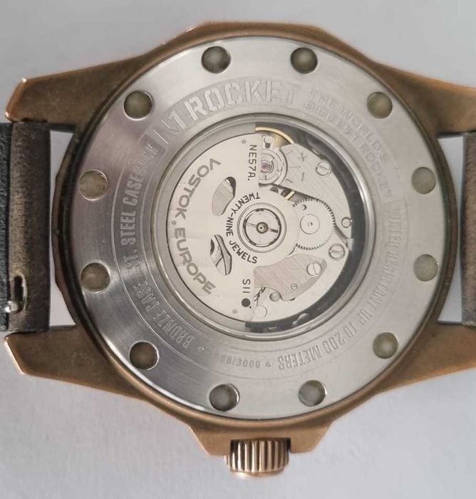 Relógio Vostok Europe N1 Rocket – Edição Limitada– Automático NE57A
