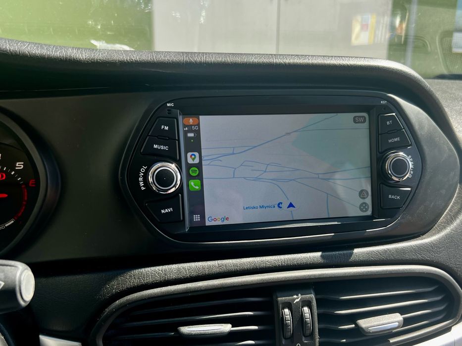 Rádio Android Auto Fiat Tipo 2015-18 Carplay GPS Wi-Fi 2/32GB NOVO