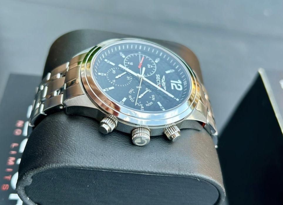 Relógio Sector 670 Chronograph 45mm – Como Novo c/ Caixa e Fatura