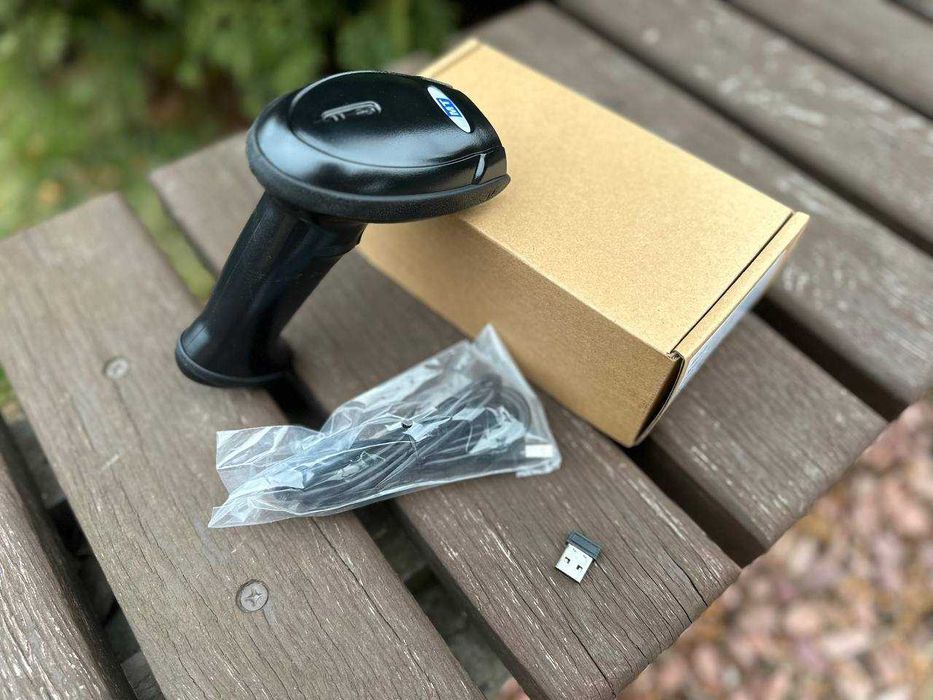 Сканер штрих кода беспроводной. Двухполосный. Противоударный