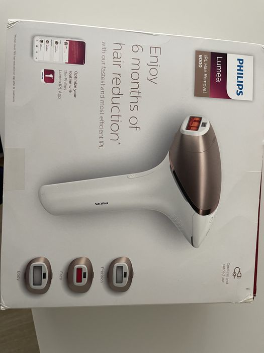 Depilação a laser Lumea IPL 9000 Philips