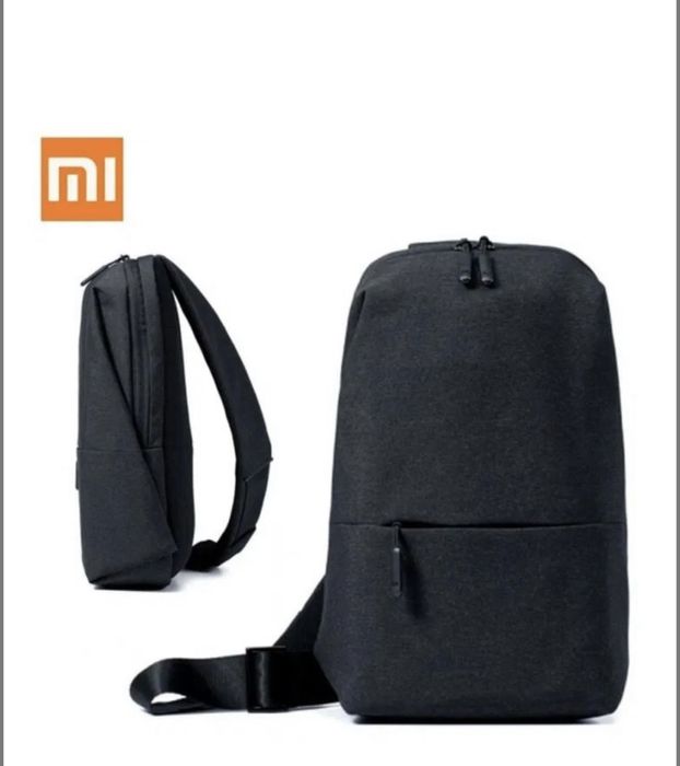 Міський рюкзак Mi City Sling Bag Сумка Mijia темно-сірий Кроссбоди