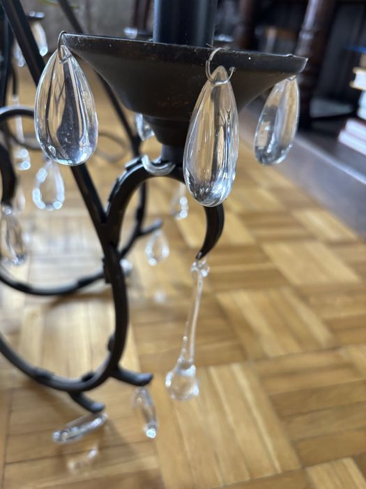 Żyrandol retro do salonu