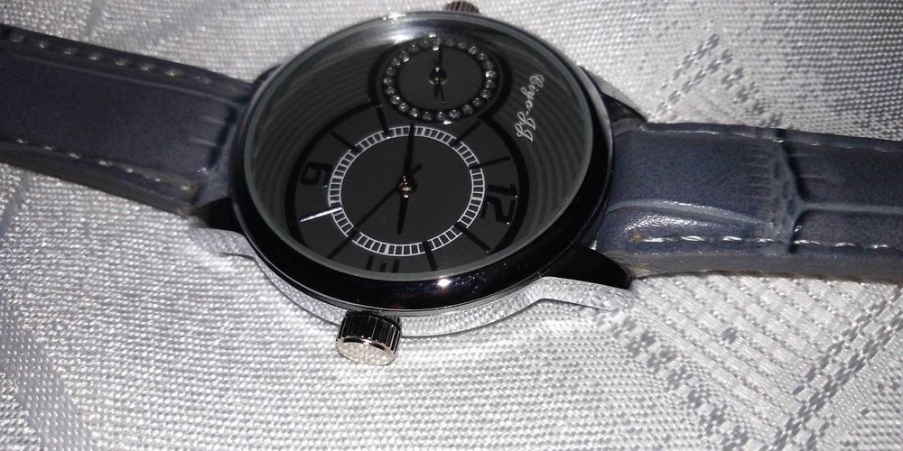 Zegarek męski elegancki kwarcowy Ciyo JJ pasek szary  prezent Święta