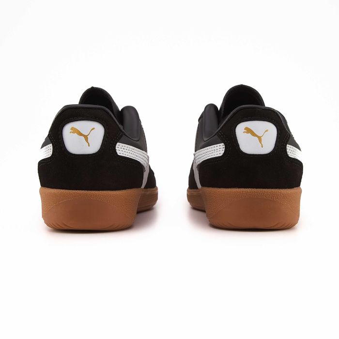 Жіночі кросівки Puma Palermo Leather "Black White Gum" Розміри 36-41
