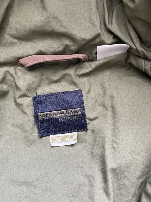 Пуфер зимовий на хлопця Zara baby capsule 98 розмір