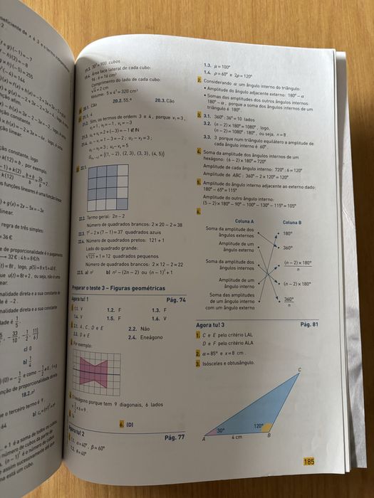 Testes? Estou Preparado! Matemática 7.° ano