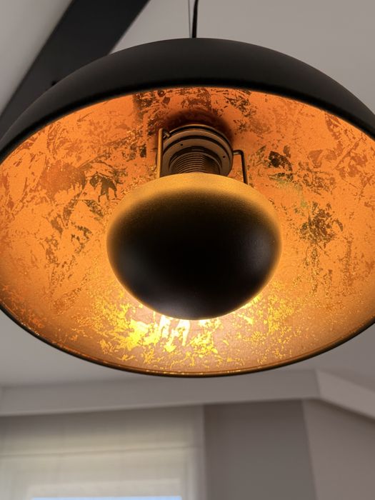 Lampa sufitowa Trio Atelier czarno złota