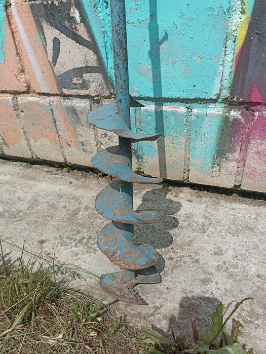 Wiertnica ręczna, ślimak do ziemi ogrodzenia, płotu, kołki, na lód